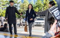 영등포경찰서 도착한 이진숙 전 방송통신위원장